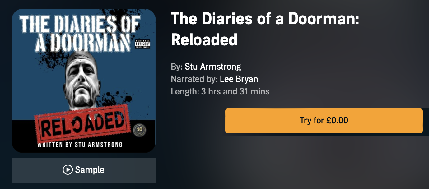 GRAB THE AUDIOBOOK FREE!! THE DIARIES OF A DOORMAN – RELOADED