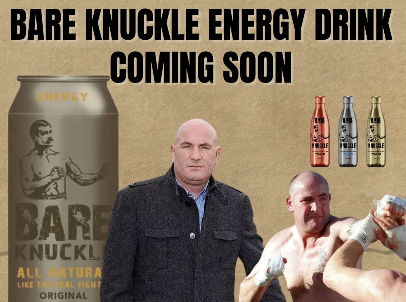 New ‘Bare Knuckle’ energy drink out this summer